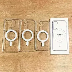 Capa Transparente com Anel Magnético para Samsung S23
