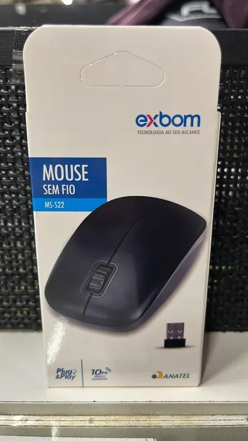 Mouse Sem Fio Exbom MS-S22