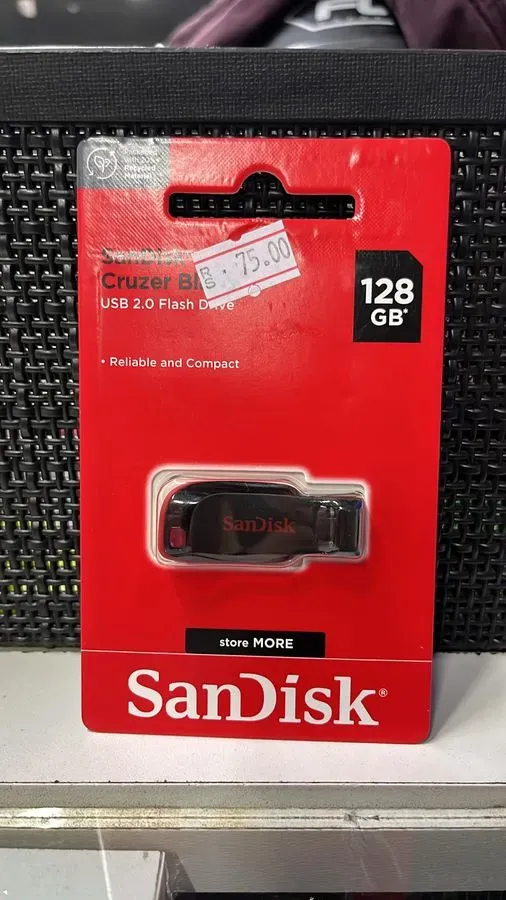 Pendrive SanDisk Cruzer Blade USB 2.0 128GB