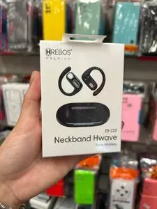 Fone de Ouvido Hrebos Premium EB-220 Neckband Hwave Wireless