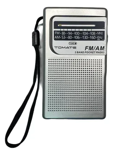Rádio Portátil FM/AM Tomate 2 Bandas