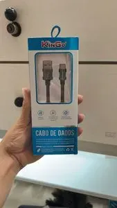 Cabo de Dados USB-A para USB-C Kingo