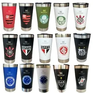 Copo Térmico Stanley Personalizado de Time de Futebol