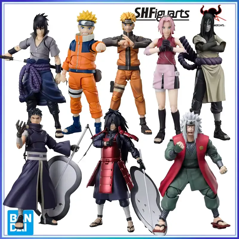 Bonecos de Ação Naruto SHFiguarts Bandai