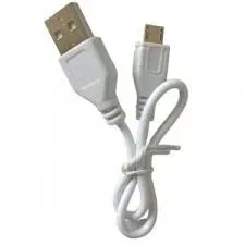 Cabo USB-A para Micro-USB (V8) Branco