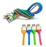  Cabos USB-A para V8 Coloridos 2