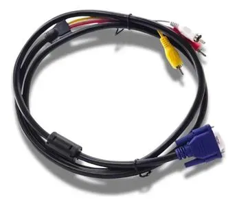 Cabo Adaptador VGA e RCA