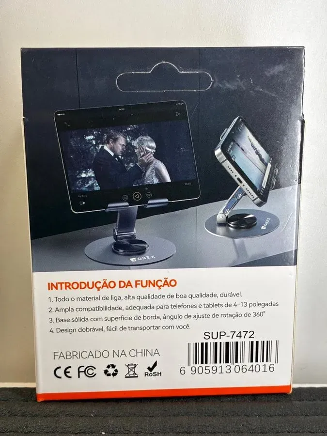 Suporte de Telefone Dobrável de Mesa