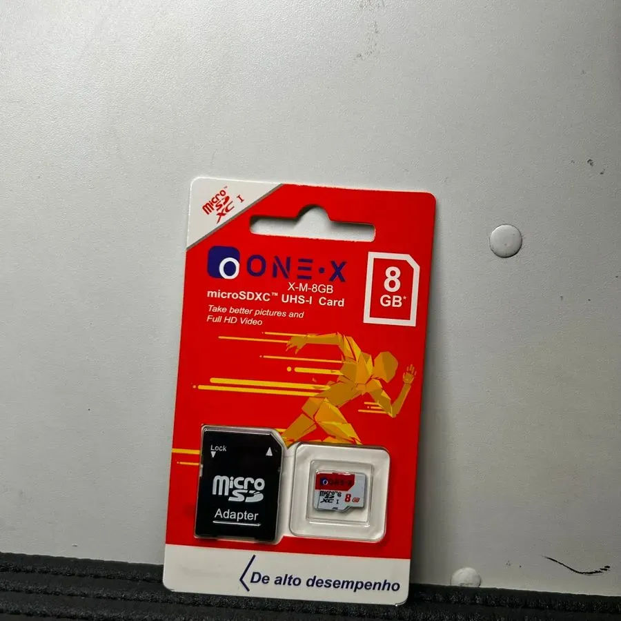 Cartão de Memória OONE·X microSDXC UHS-I 8GB com Adaptador