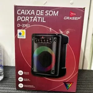 Caixa de Som Portátil 