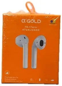 Fone Bluetooth α'GOLD 17 mini 