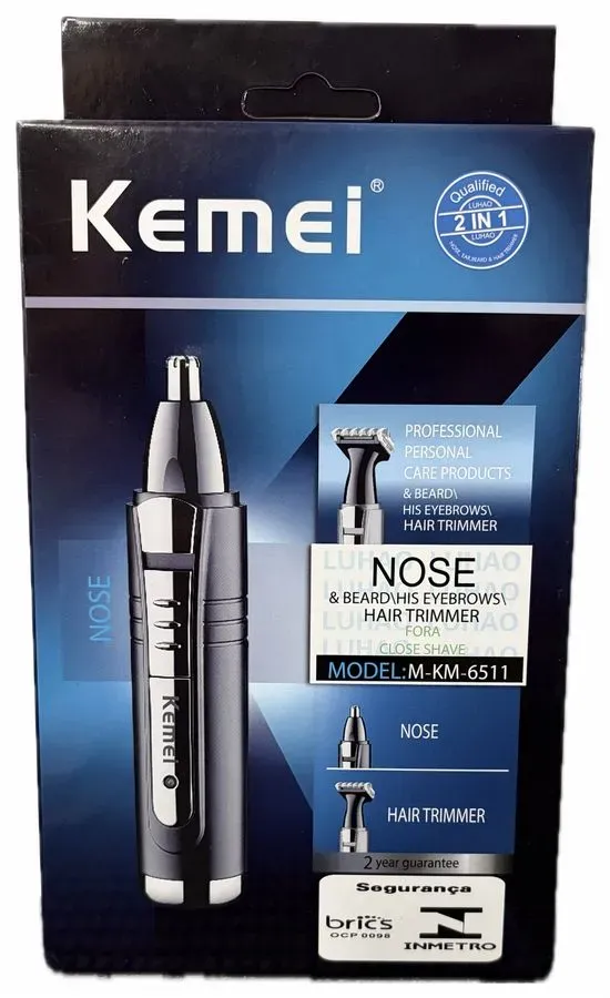 Kemei 2 in 1 Nose and Hair Trimmer 