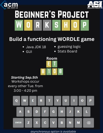 Beginner's Project Workshop