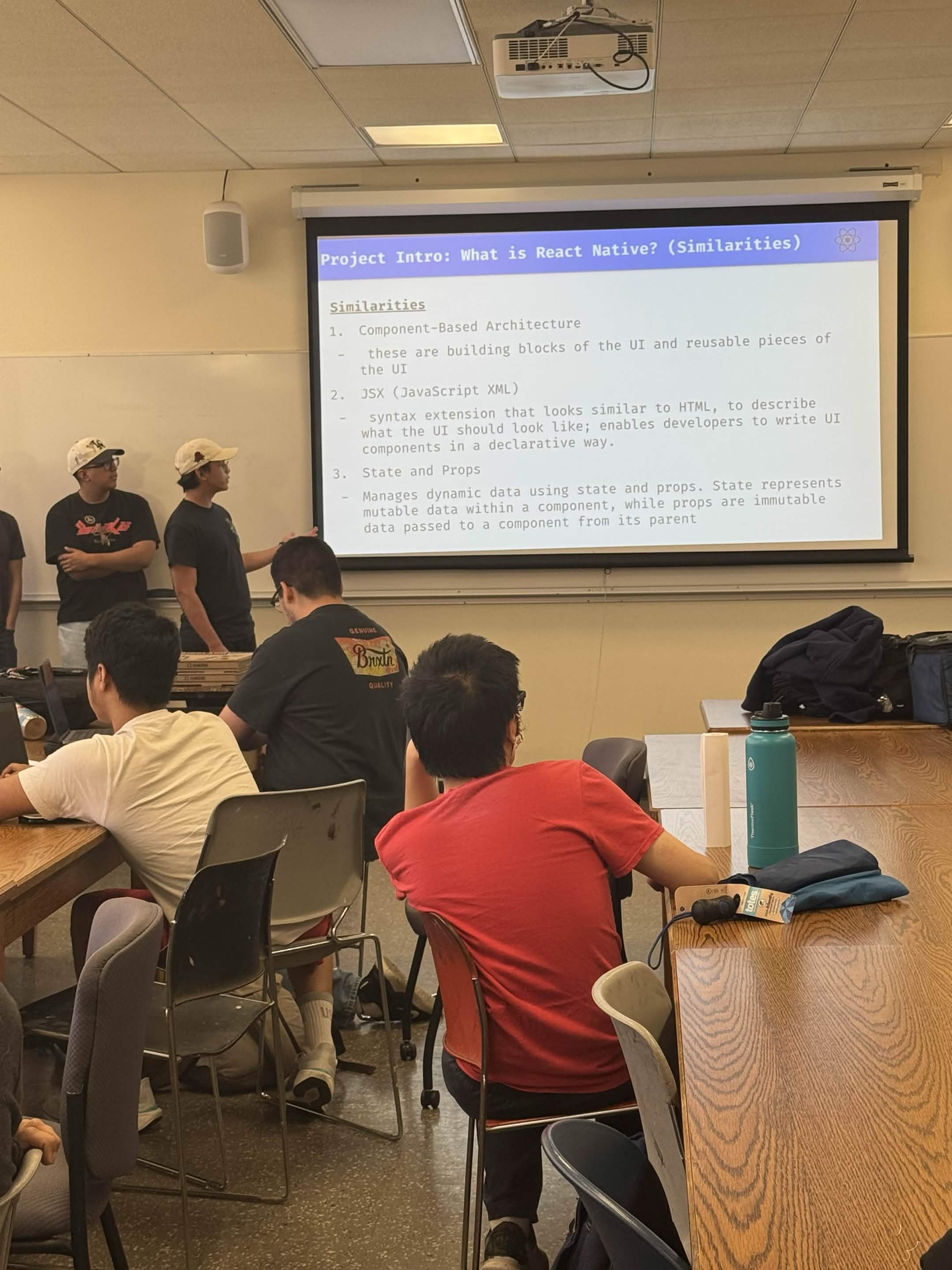 ACM project workshop in session