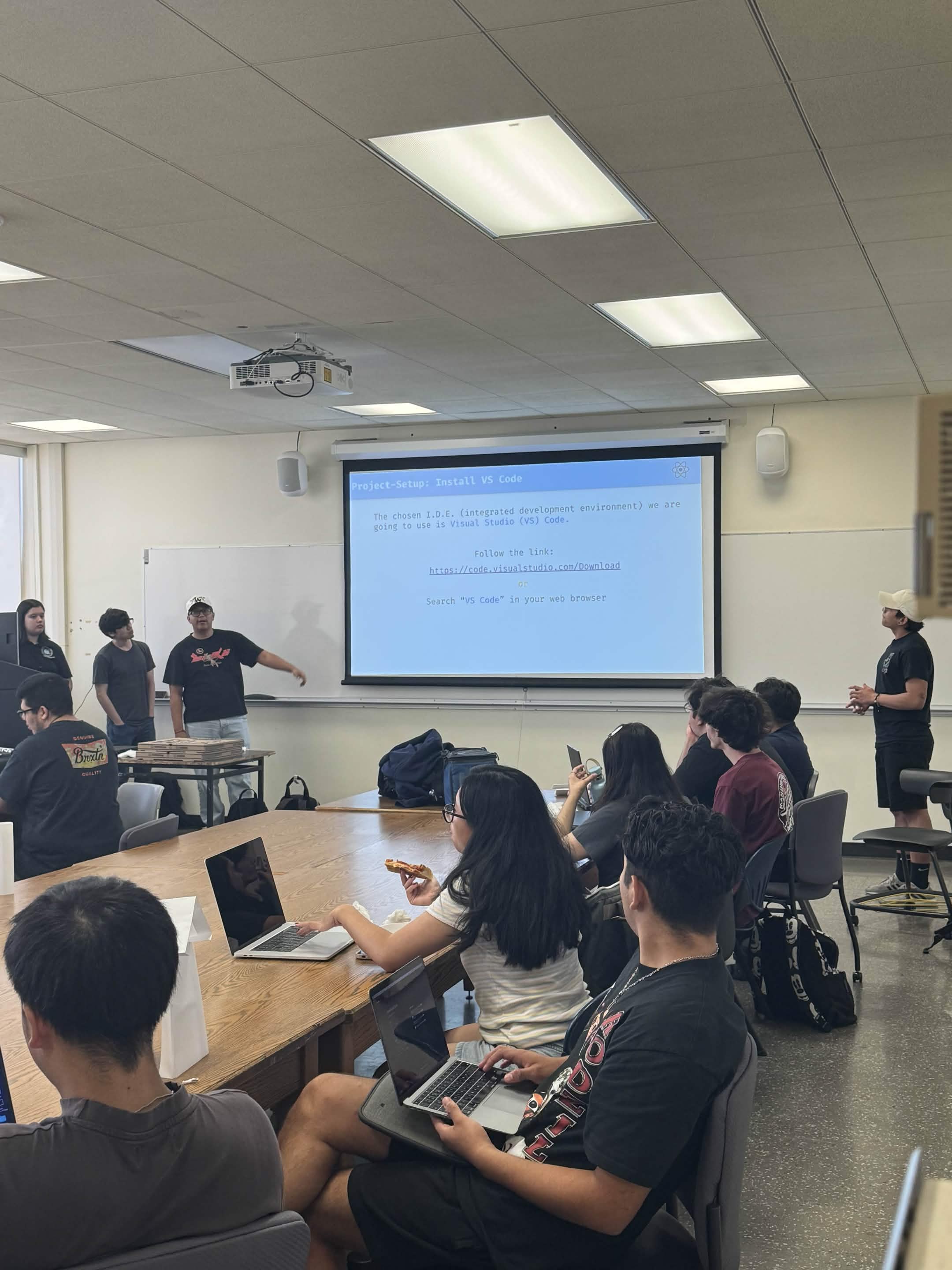 ACM project workshop in session