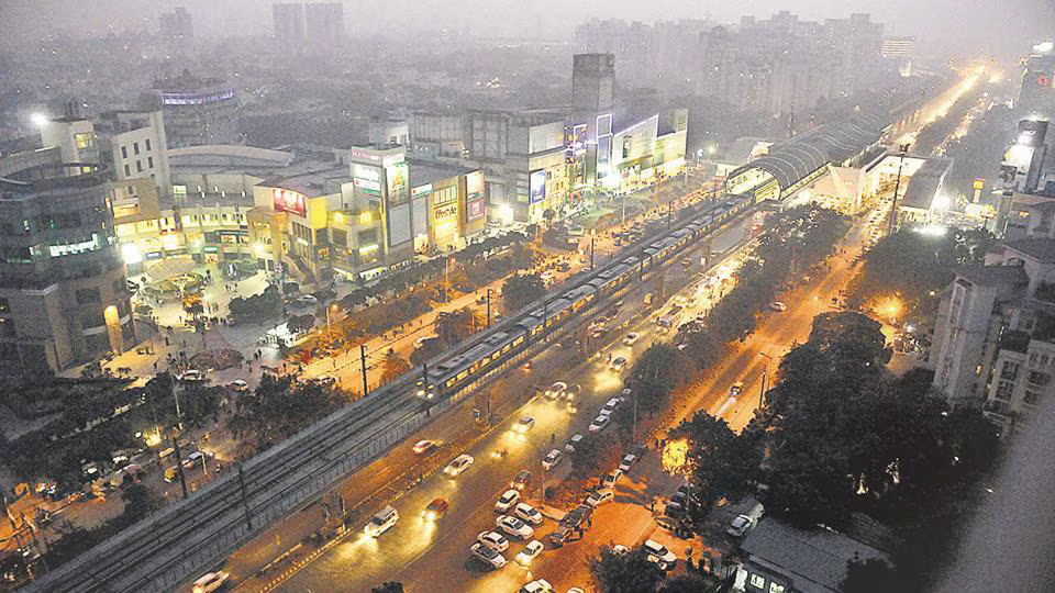 Metro station near MG Road