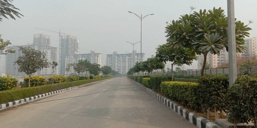 Metro station near New Gurgaon