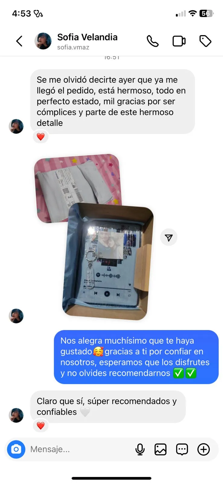 Opinion producto