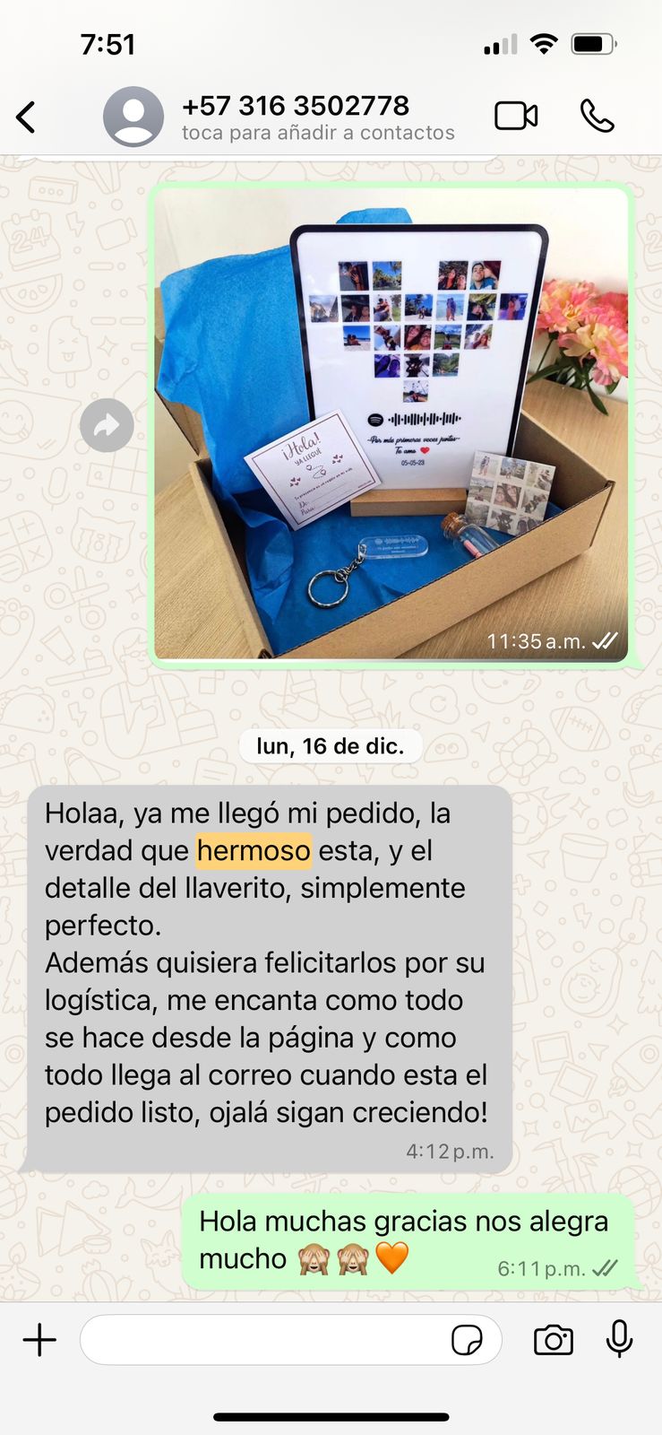 Opinion producto