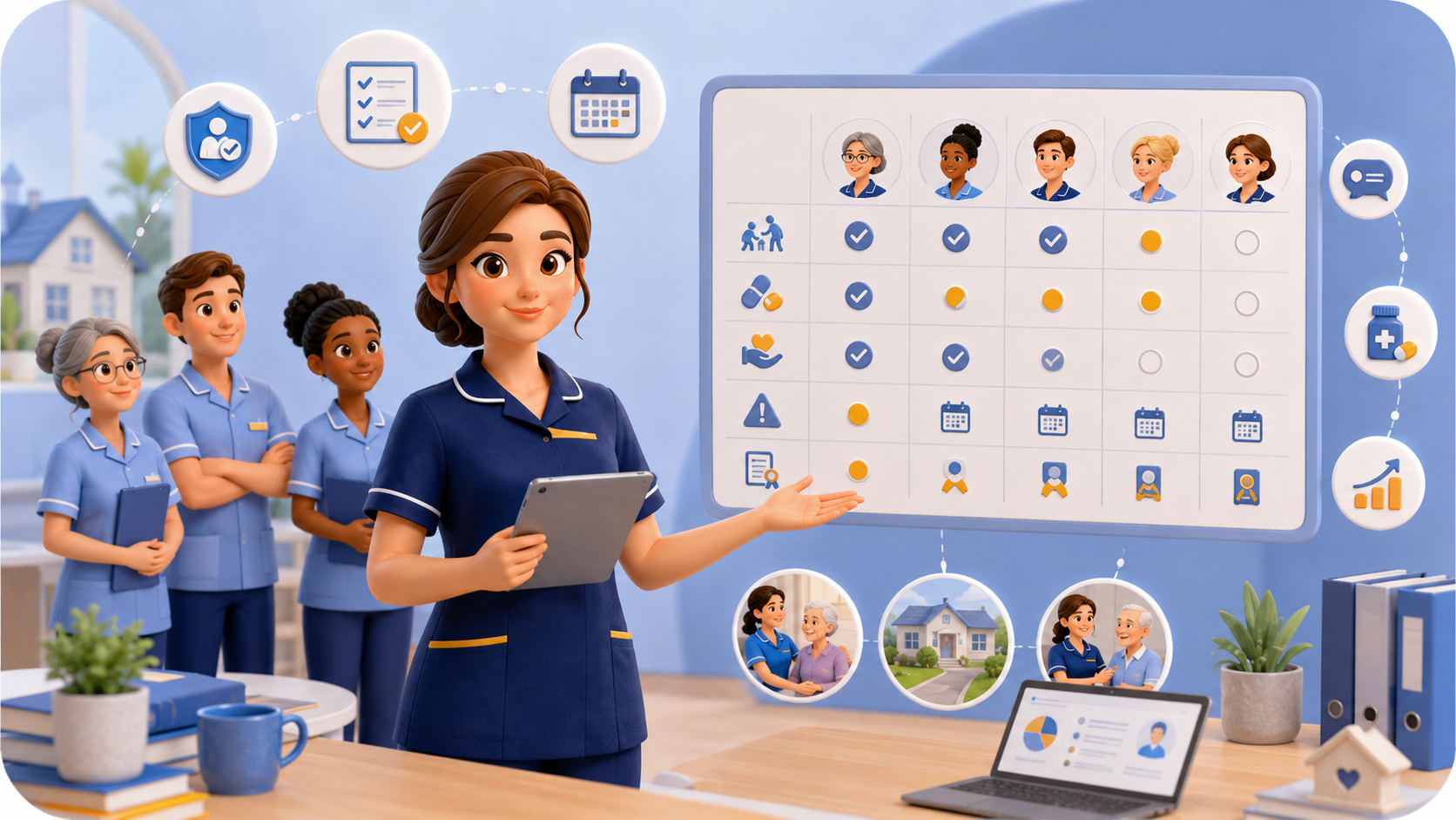 How to Build a Training Matrix for a Domiciliary Care or Care Home Team