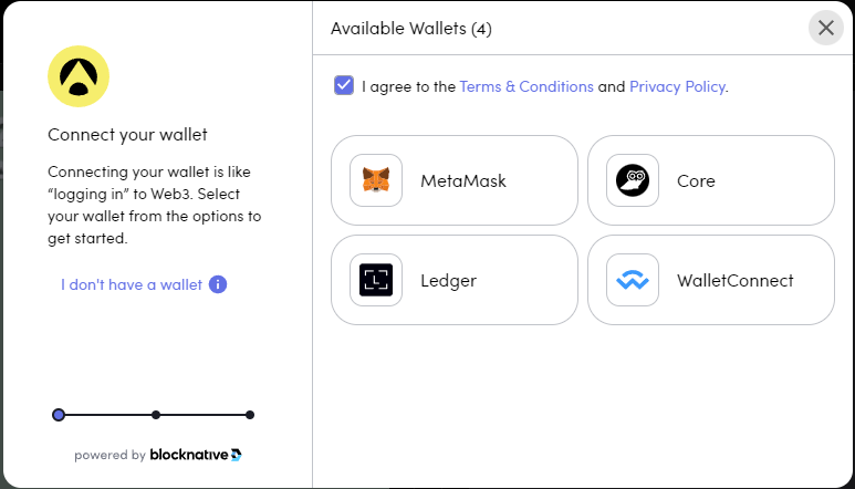 WalletConnect now available within the ActaFi Ecosystem.