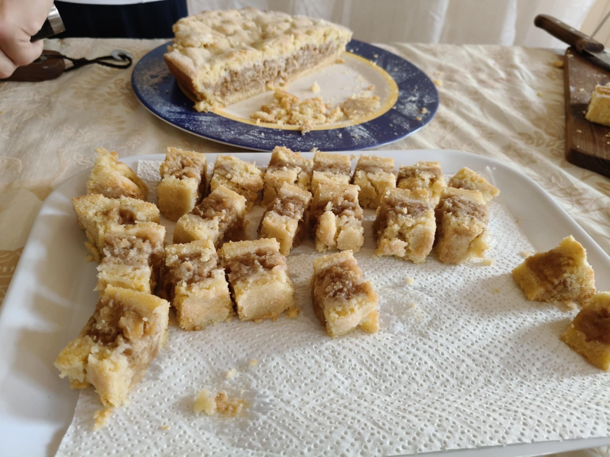 The winning apple shortcake - well done Patrick!!