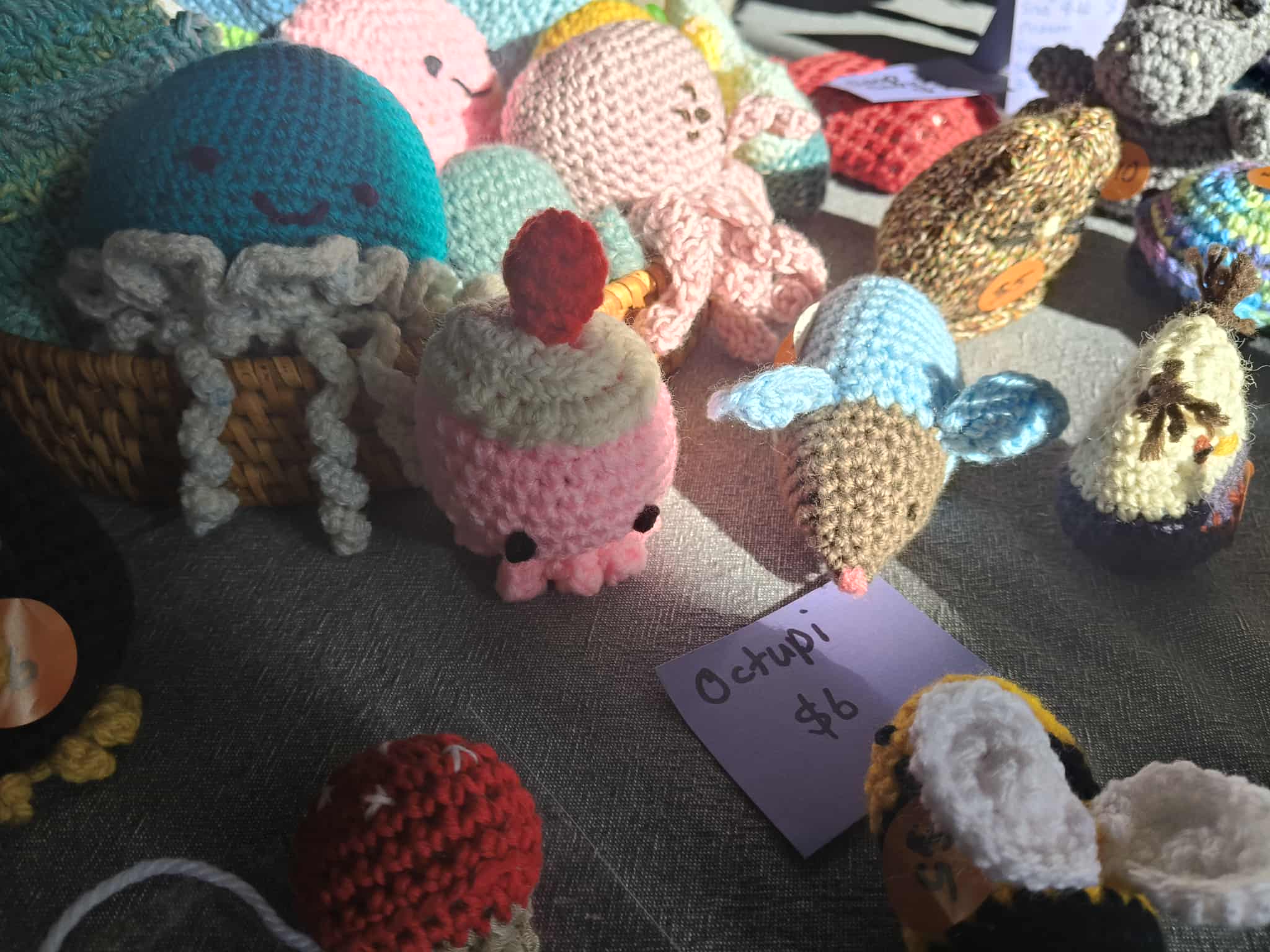 Your knitted critters always bring a smile to myface Lynda!