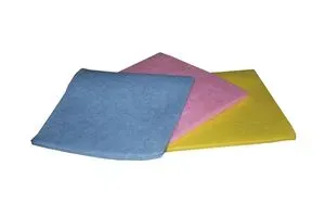 Lavettes synthétiques 400 x 380 mm emballès par 3 pièces
