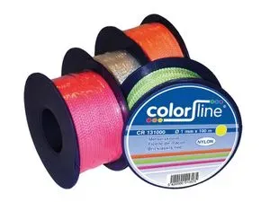 Ficelle de maçon 2 mm x 500 m - NYLON - jaune fluo