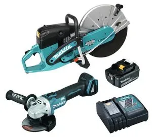 Combopack meuleuse 125mm 18V + tronçonneuse à disque