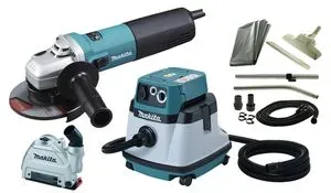 Combopack meuleuse + aspirateur