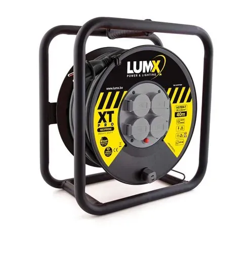 LumX enrouleur XT-PRO câble HO7RN-F 3Gx2,5 - 40 m