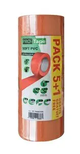 Tape PVC orange standard - 50 mm x 33 m