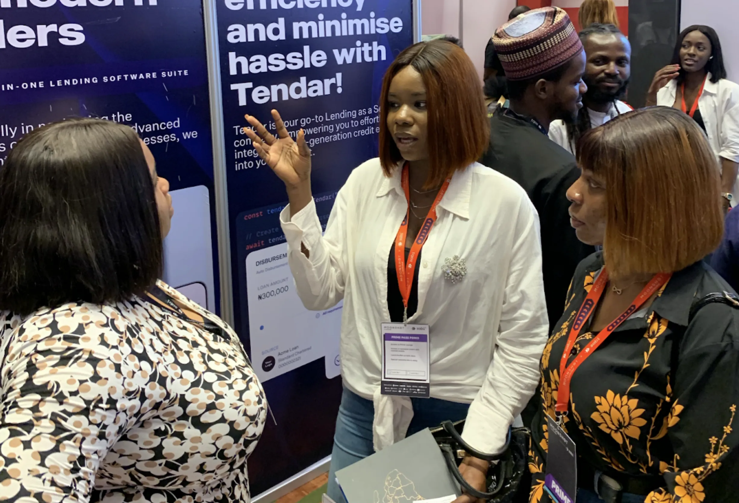 meet and greet at the moonshot event