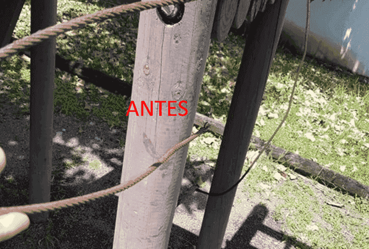 Restauración de Juegos Infantiles (Buenaventura y Cucú)