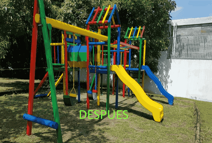 Restauración de Juegos Infantiles (Buenaventura y Cucú)