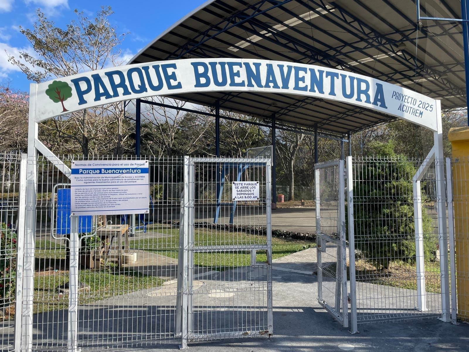 Rotulación Parques Buenaventura y Acacias