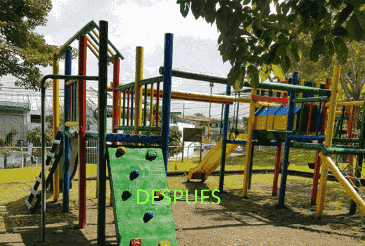 Restauración de Juegos Infantiles (Buenaventura y Cucú)