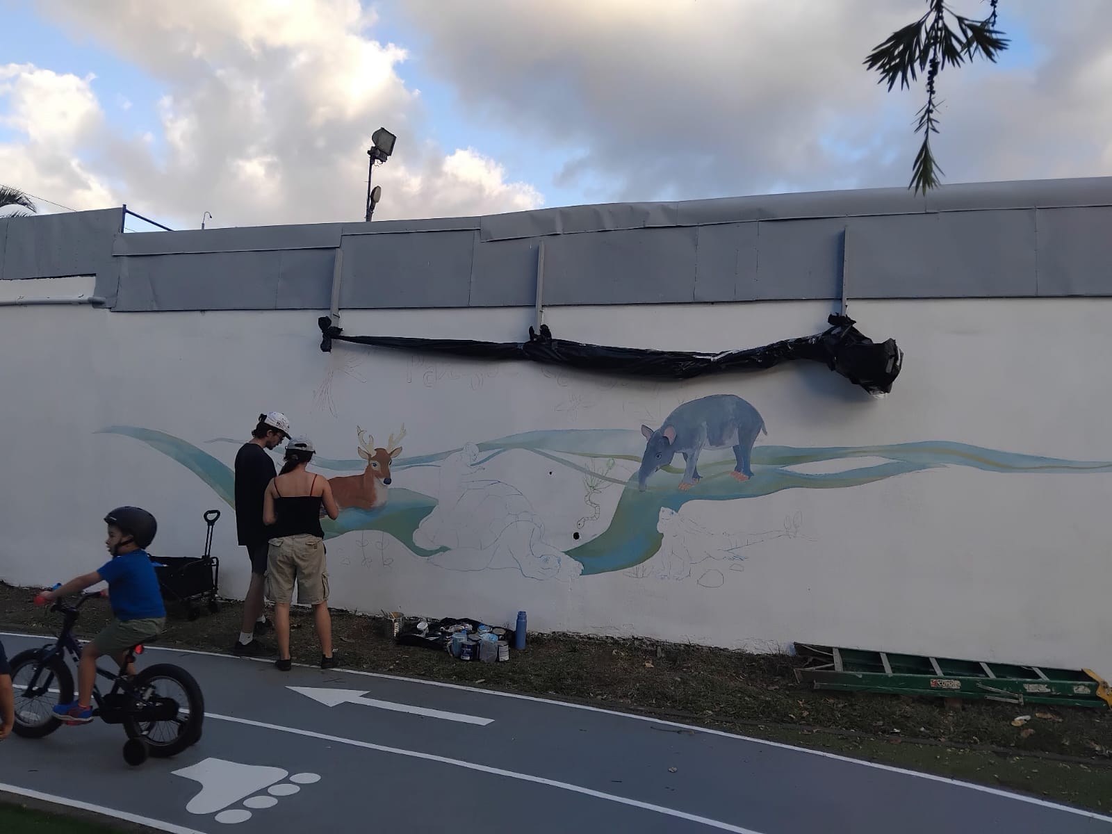 Nuevo mural artístico embellece el Parque Cocorí