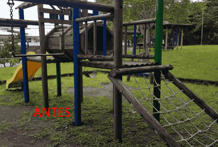 Restauración de Juegos Infantiles (Buenaventura y Cucú)