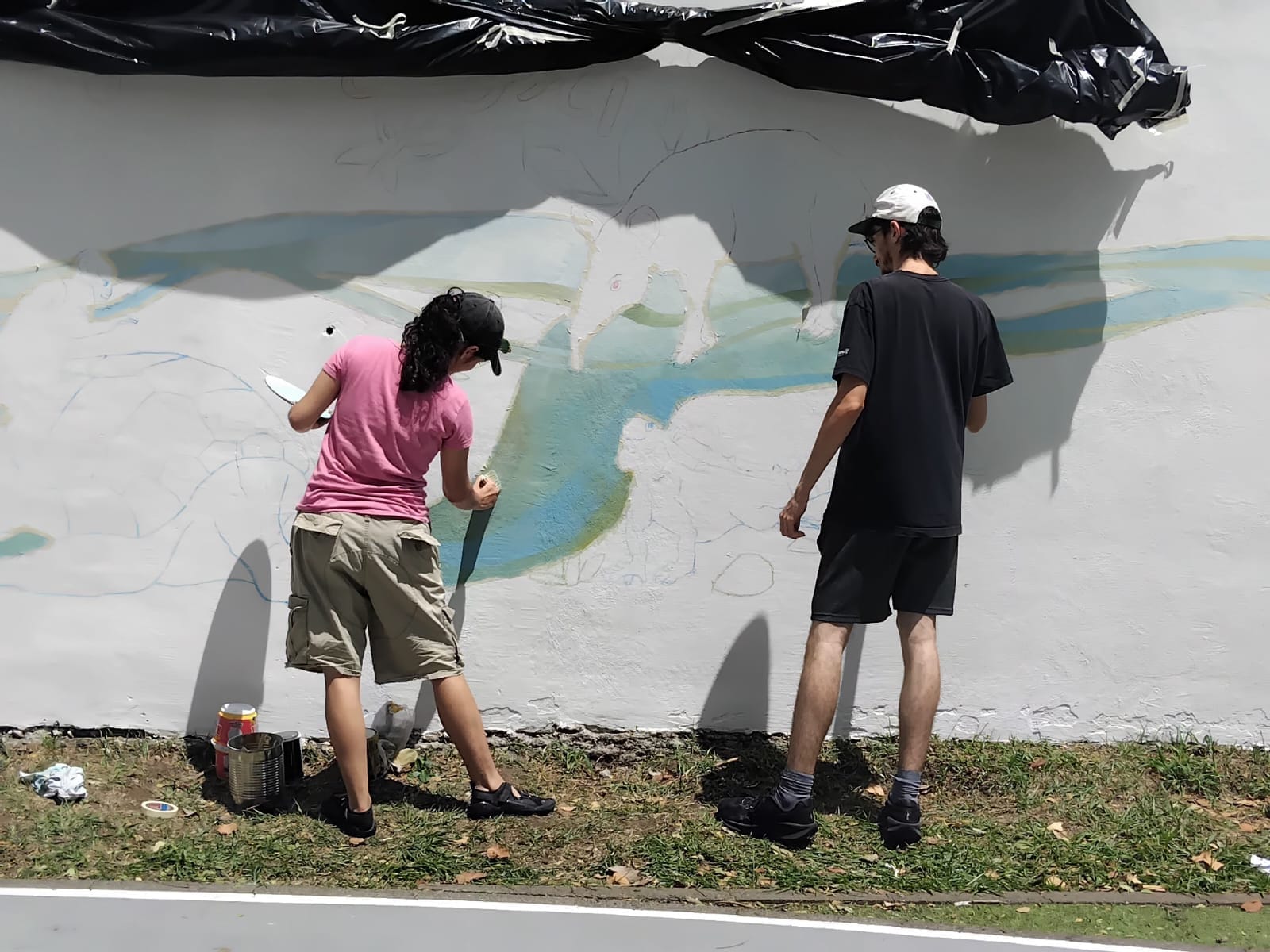 Nuevo mural artístico embellece el Parque Cocorí