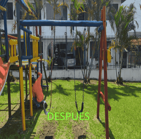 Restauración de Juegos Infantiles (Buenaventura y Cucú)