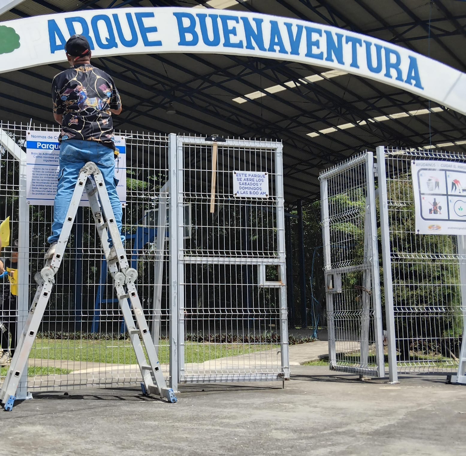 Rotulación Parques Buenaventura y Acacias