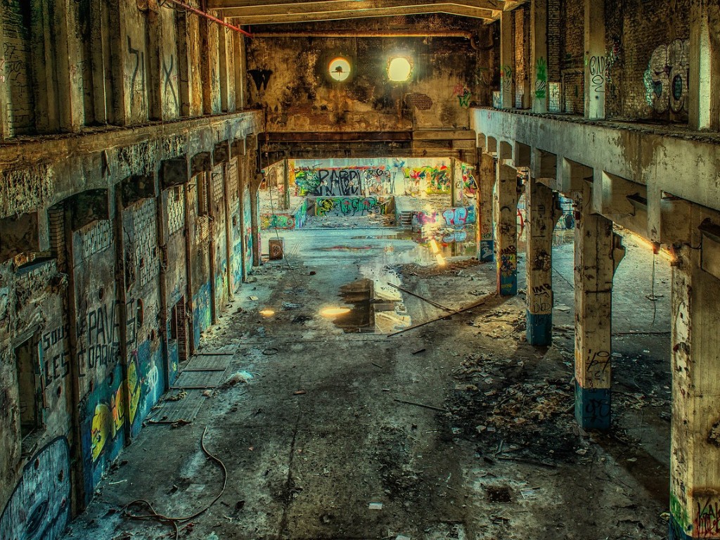 Abandoned Chicago warehouse