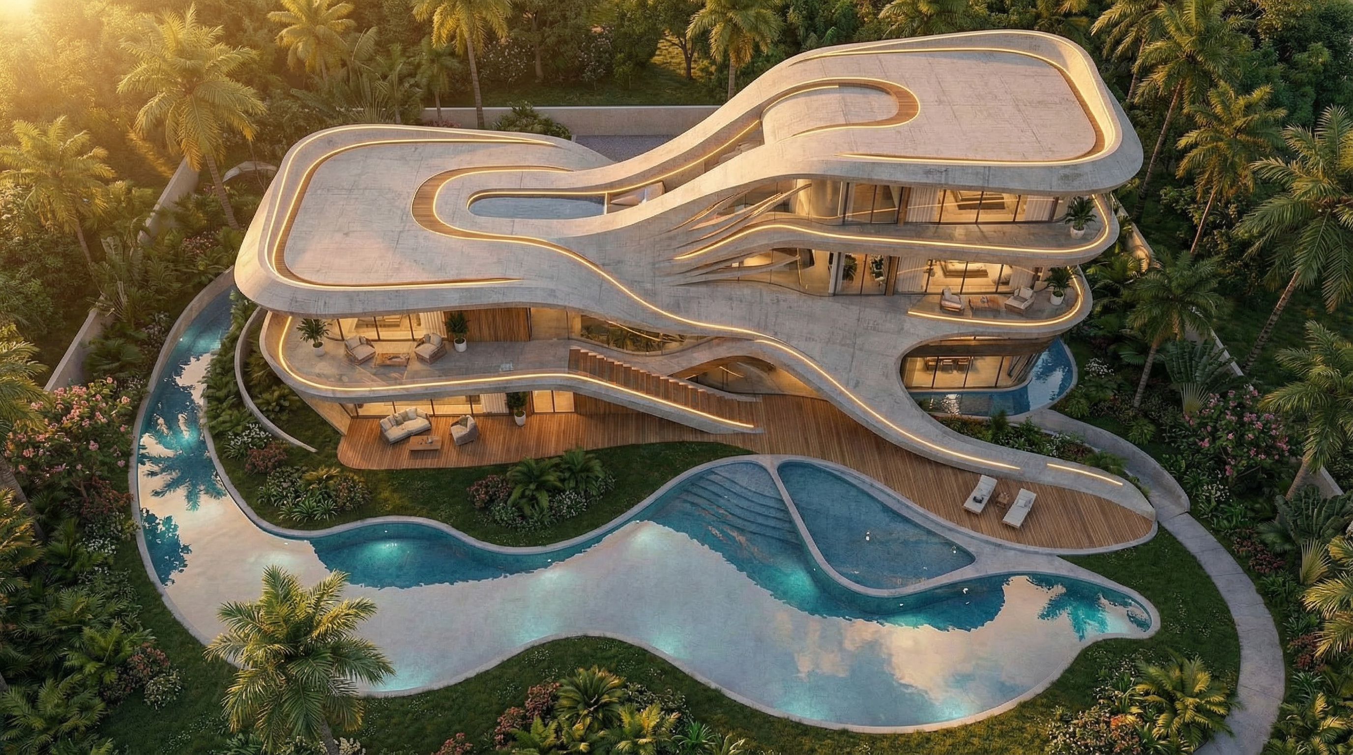 Tidal House Parametric Architecture