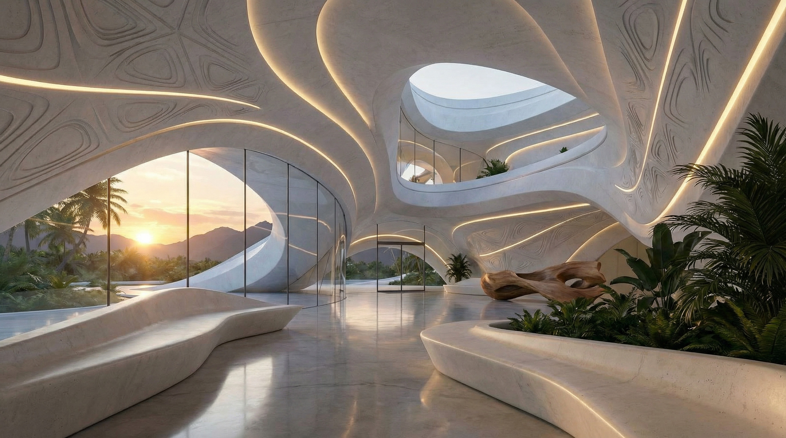 Tidal House entry lobby