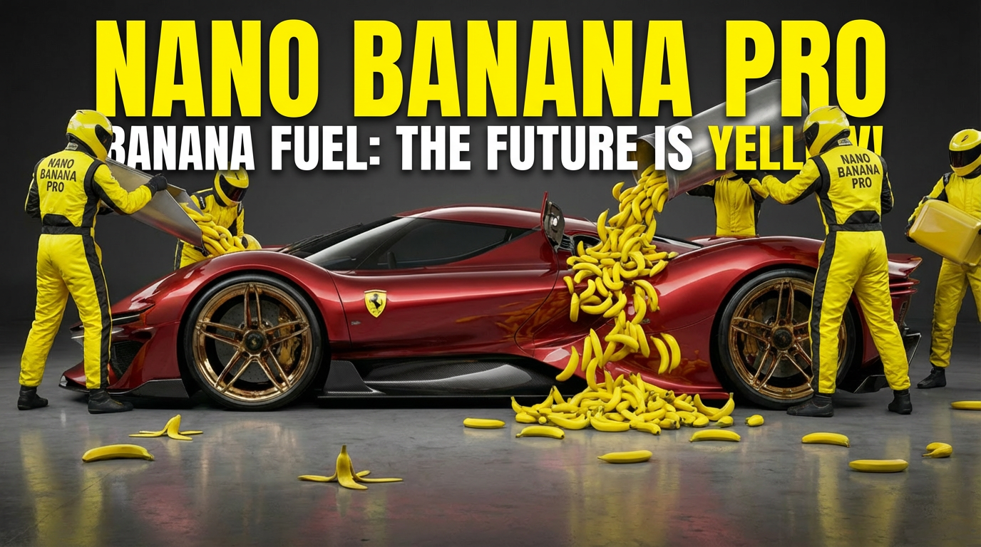 Ferrari concept fueled by Nano Banana Pro