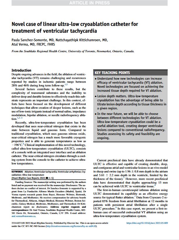 Heart Rhythm Case Reports