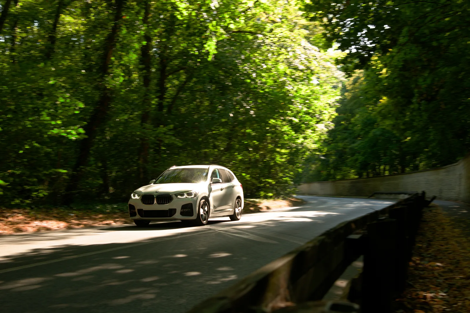 Speeding away out of the bend — 01