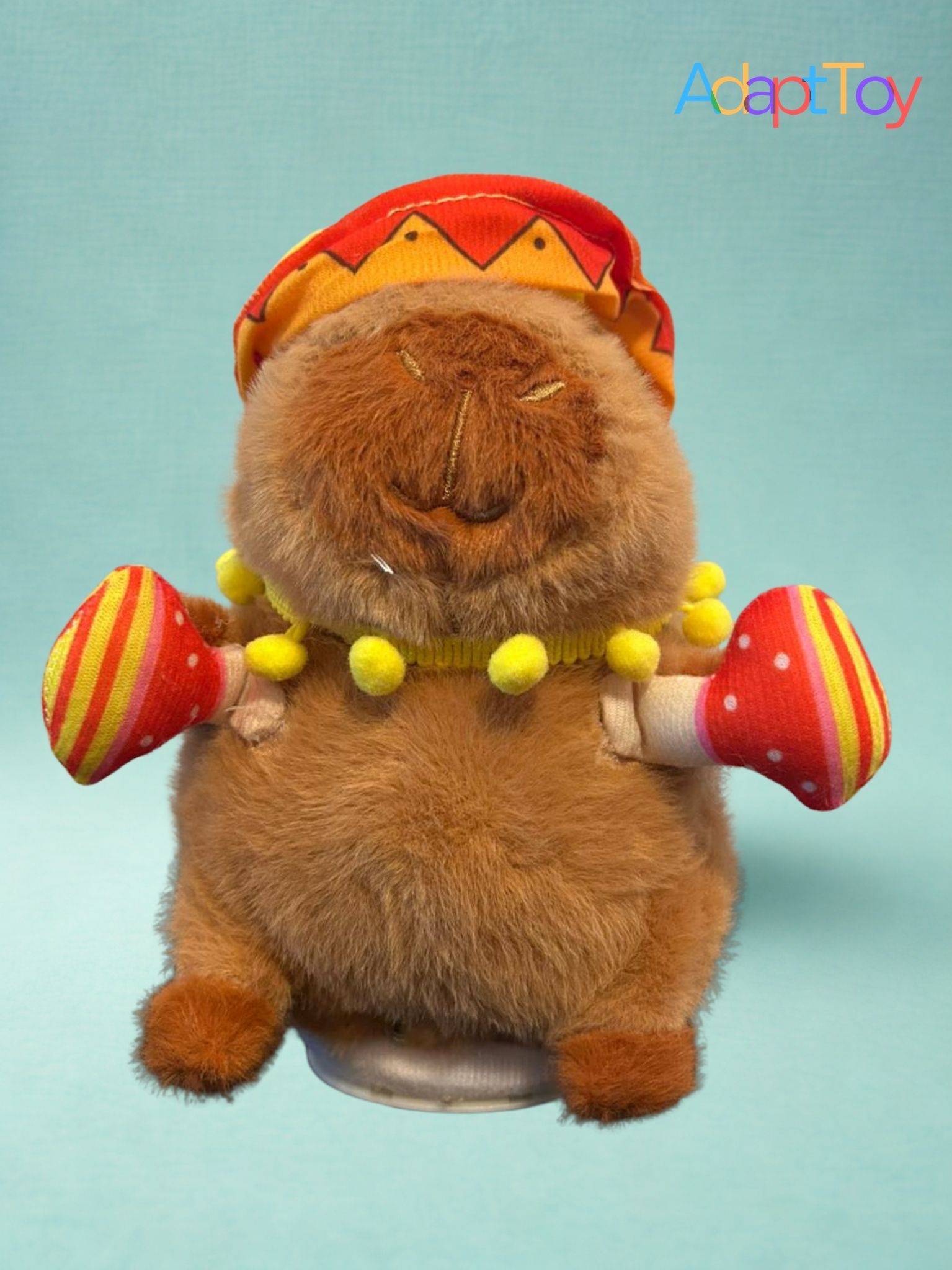 Capivara Musical de Pelúcia Dançante (Adaptada)